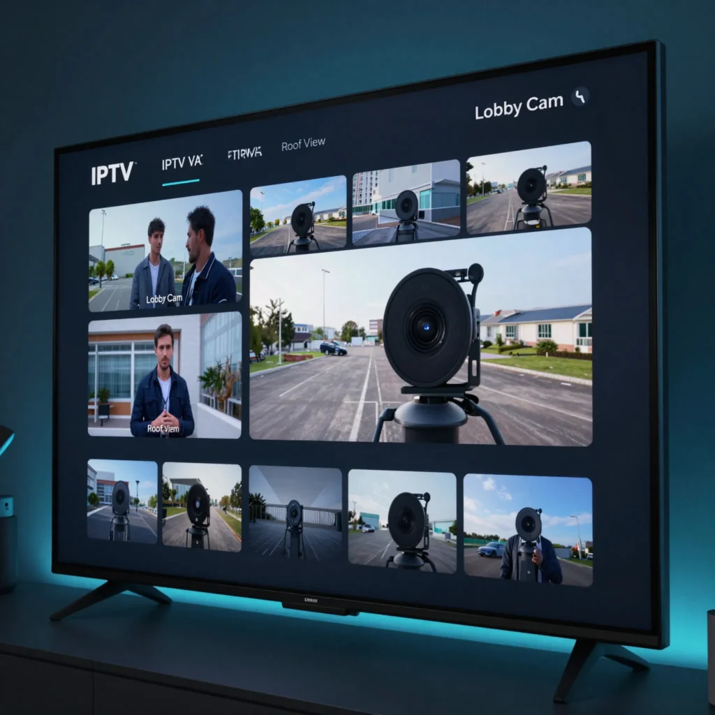 IPTV camera integration