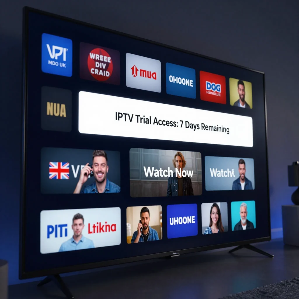 iptv uk trial
